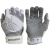 2022 Spiderz PRO Model Batting Gloves: White/Grey