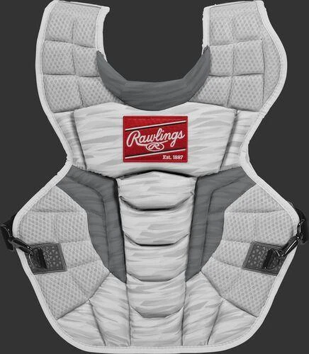Rawlings Youth White/Silver VELO 2.0 Catcher's Gear Box Set: CSV2Y-W/SIL - Image 3