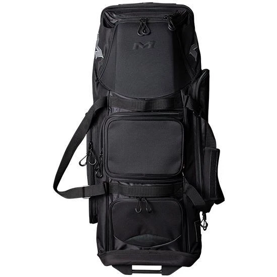 Miken MKMK7X Black Pro Wheeled Roller Bat Bag: MKMK7X-PRO-BLK - Image 3