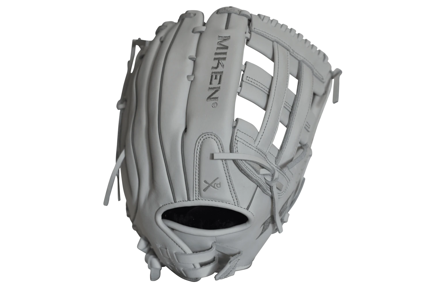Miken Pro Series 15" Slow Pitch Fielding Glove - White/White: PRO150WW
