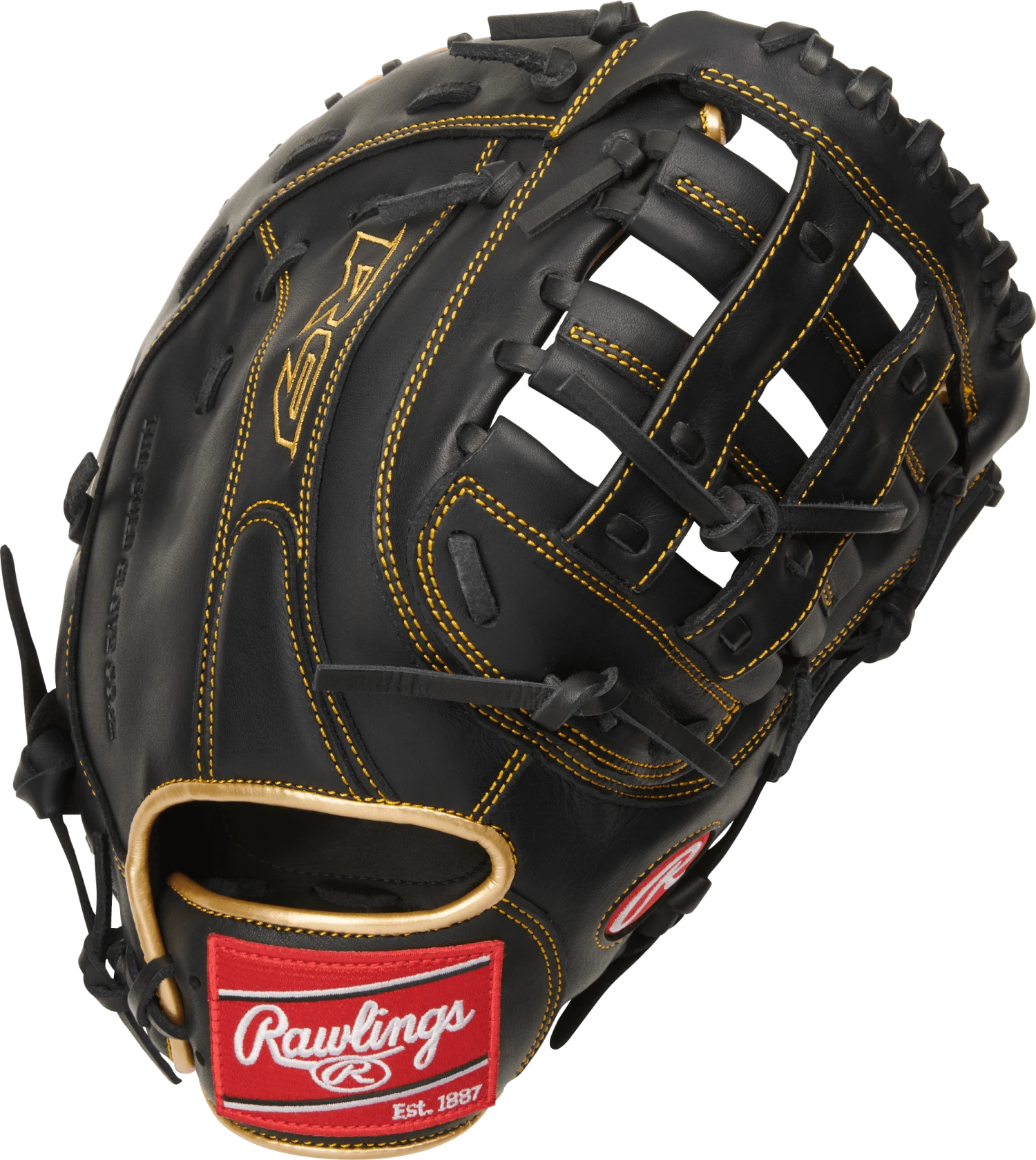 Rawlings R9 12.5" Baseball First Base Mitt: R9FM18BG