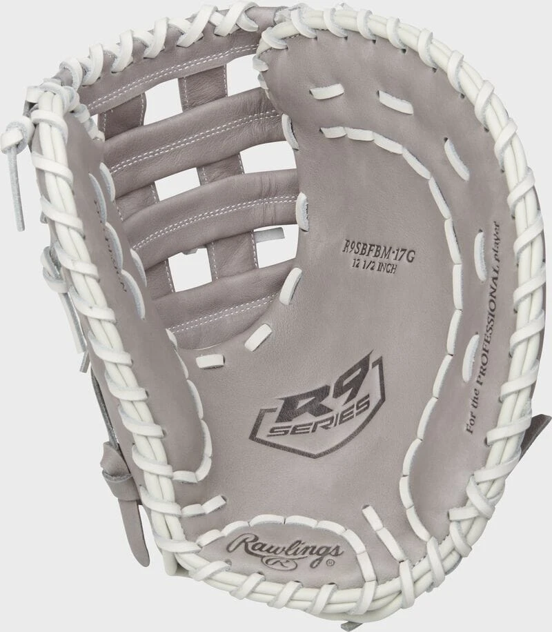 Rawlings R9 12.5-inch First Base Mitt R9SBFBM-17G - Image 2