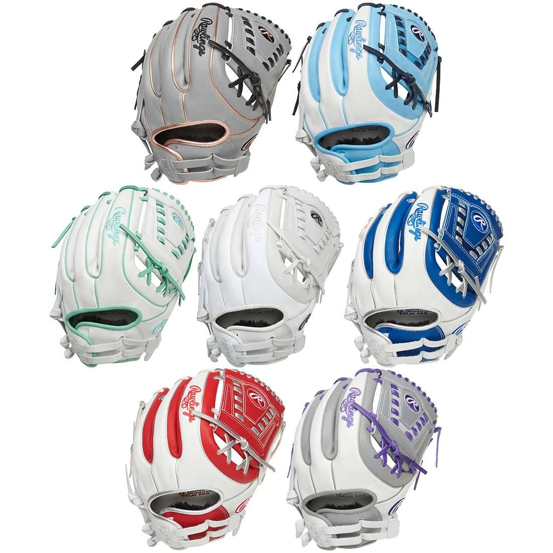 Rawlings Liberty Advanced Color Series 11.75" Fastpitch Glove: RLA715SB (Multiple Colors)